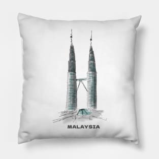 Petronas Twin Towers | Malaysia Pillow