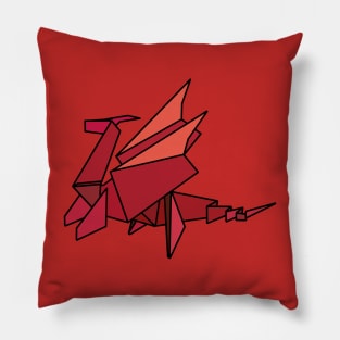 Origami Dragon Pillow