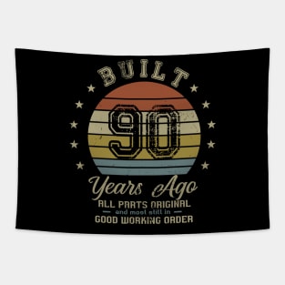 Built 90 Years Ago All Parts Original Gifts 90th Birthday Tapestry