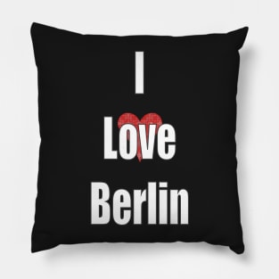 I Love Berlin - Germany Pillow