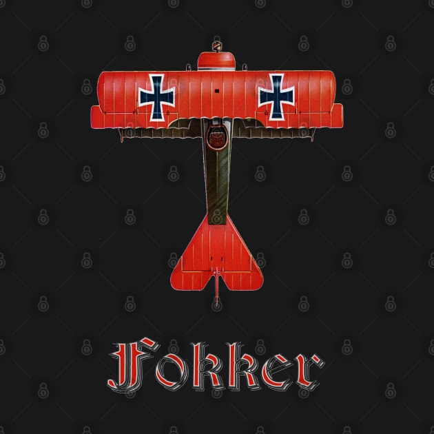 Fokker (Airplane) by Bugsponge