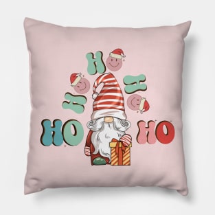 funny Christmas Santa gnome gift Pillow