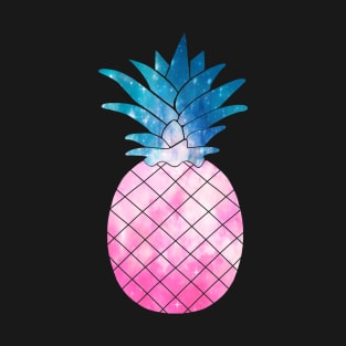 Pink galaxy pineapple T-Shirt