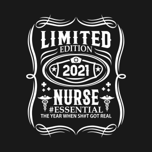 Nurse 2021 Vintage T-Shirt