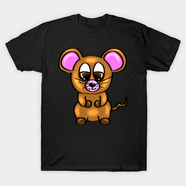 Discover Cute little baby mouse - Mouse - T-Shirt