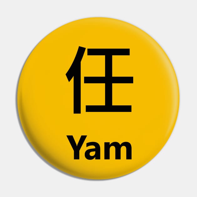 chinese surname Yam 任 Pin by MMDiscover