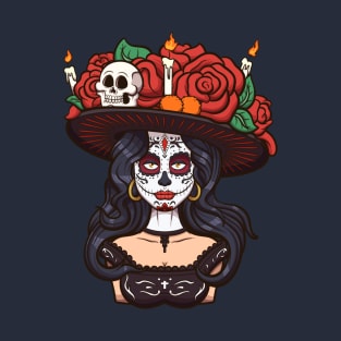 Sugar Skull Girl T-Shirt