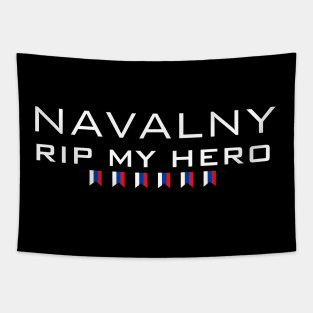 NAVALNY Alexei , RIP my hero, russia flag Tapestry