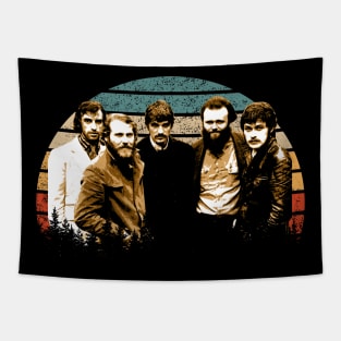 Up on Cripple Creek Vibes The Band Vintage Americana Couture Graphic Tee Tapestry