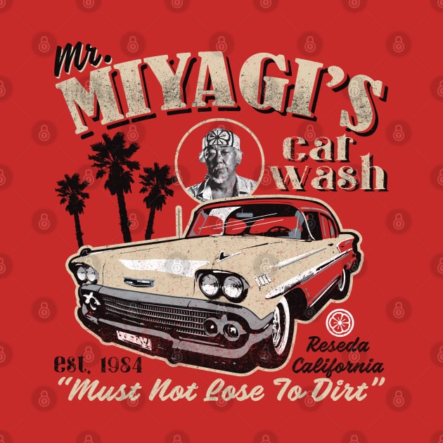 Miyagi's Car Wash by Alema Art