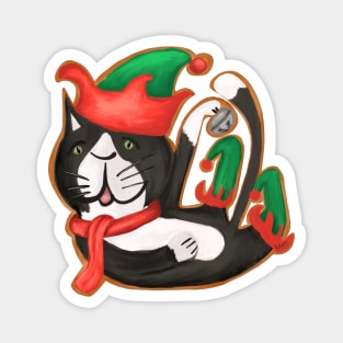 Santa’s cat Magnet