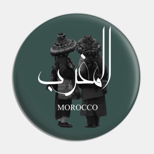 MOROCCO sticker moroccan garrab moroccan culture green T-shirt Pin