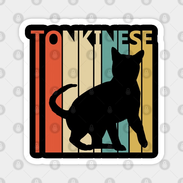 Vintage Tonkinese Cat Owner Gift Magnet by GWENT