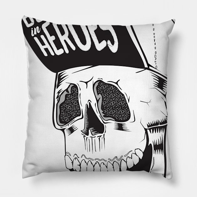 'Believe In Heroes' Military Public Service Shirt Pillow by ourwackyhome