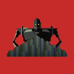 the iron giant watching over T-Shirt