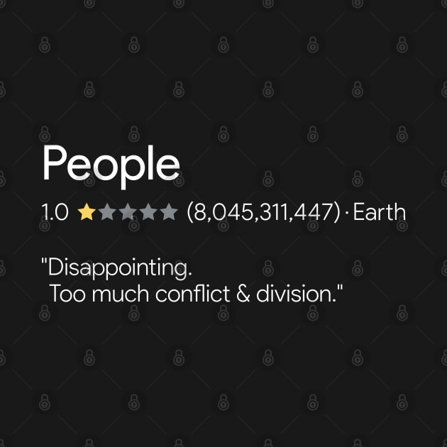 People - One Star by Pop Cultured