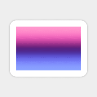 Omnisexual Pride Flag Gradient Magnet