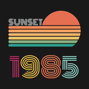 Sunset Retro Vintage 1985 T-Shirt