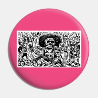 Oso Calaveras Oaxaquena Pin