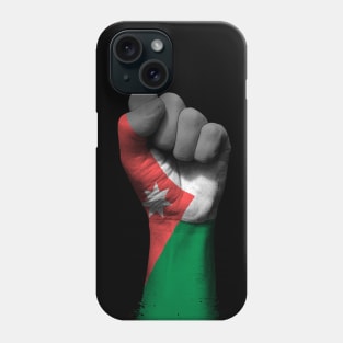 Flag of Jordan on a Raised Clenched Fist Phone Case