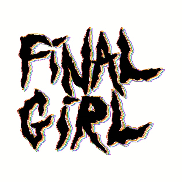 Final Girl in black by BugHellerman