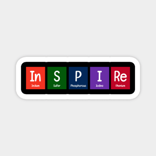 Inspire Chemistry Periodic Table Fun Magnet