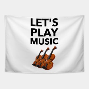 Let's Play Music Tapestry