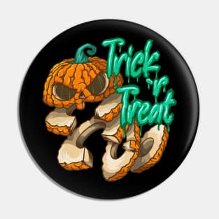 bumpy pumpkin - trick or treat Pin