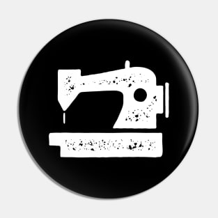 Sewing Machine Icon Pin