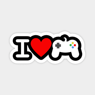 I Love Gaming Magnet