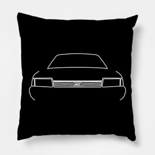 Austin Montego 1980s classic car white line Pillow