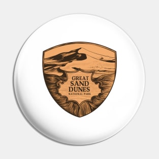 Great Sand Dunes National Park Colorado Souvenir Pin