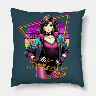 Sweat With Style Pillow