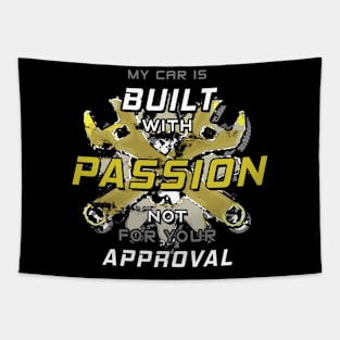 Built With Passion Tapestry