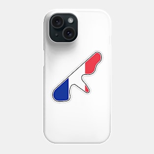 Circuit de Dijon-Prenois [flag] Phone Case