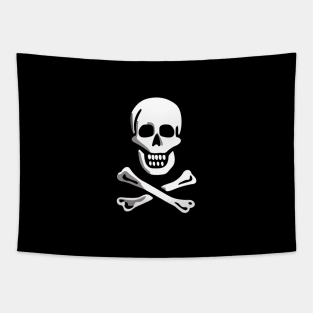 Jolly Roger Skull and Cross bones Tapestry