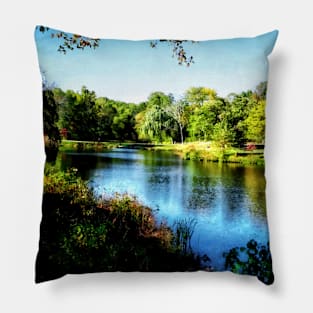 Summer - Peaceful Lake Pillow