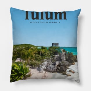 Visit Tulum Pillow