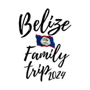 Belize Family Trip 2024 Vacation Fun Matching Group Design T-Shirt