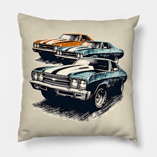 Chevy El Camino Pillow