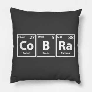 Cobra (Co-B-Ra) Periodic Elements Spelling Pillow