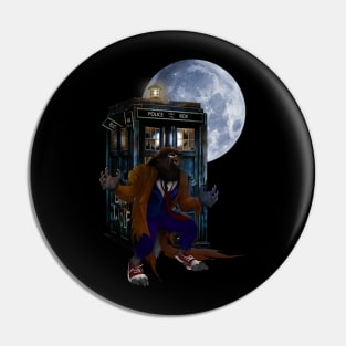 10th Doctor Bad Wolf Werewolves Pin