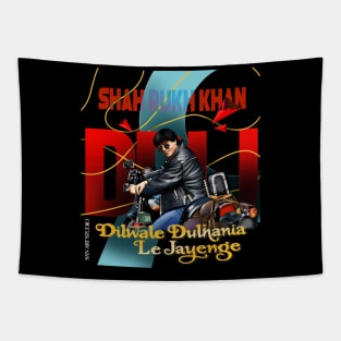 DDLJ Shahrukh Khan art Tapestry