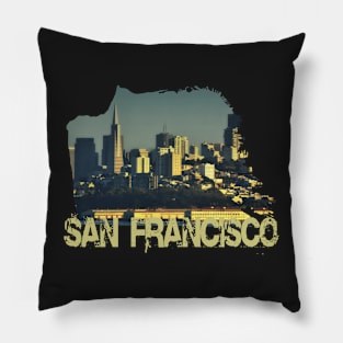 San Francisco Sunset Pillow