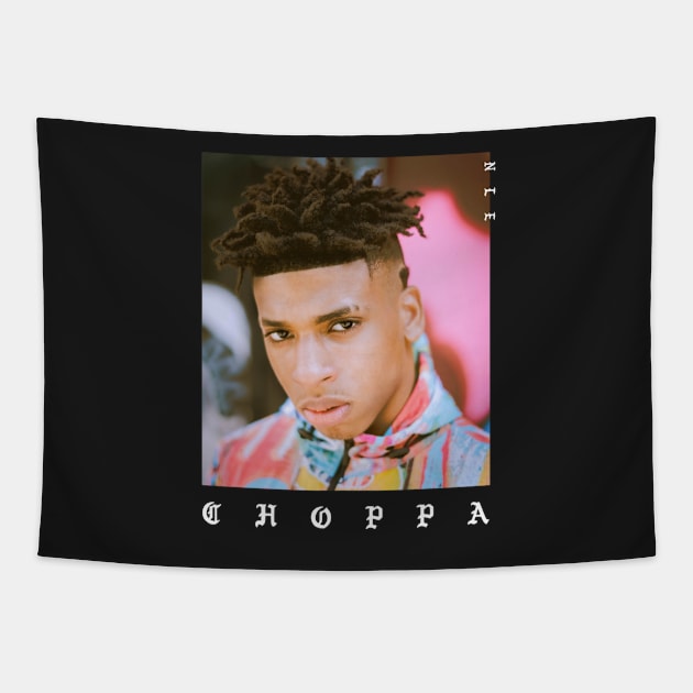 NLE Choppa Tapestry by jhalfacrelange