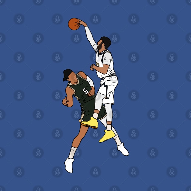 Jamal Murray Dunks Over DJ Wilson by rattraptees