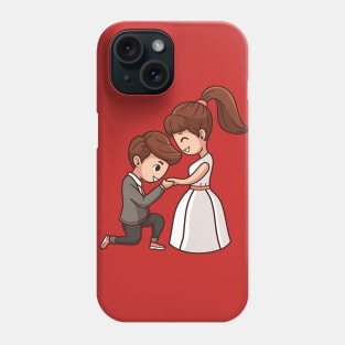 Propose her Because you love her - Valentines day special edition Phone Case