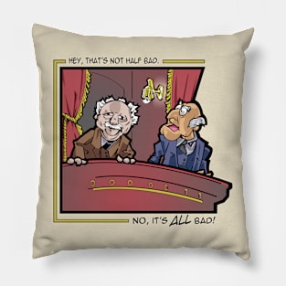 Statler and Waldorf Pillow