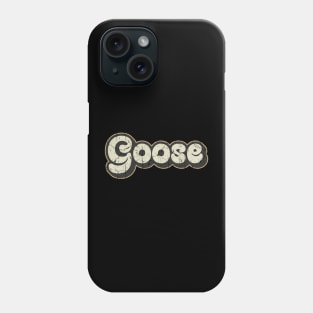 Goose - Vintage Text Phone Case
