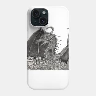 Dragon and Hourglasses Phone Case